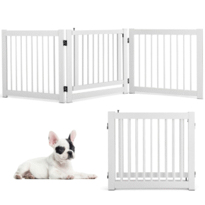 Barrera plegable para perros (3 paneles)