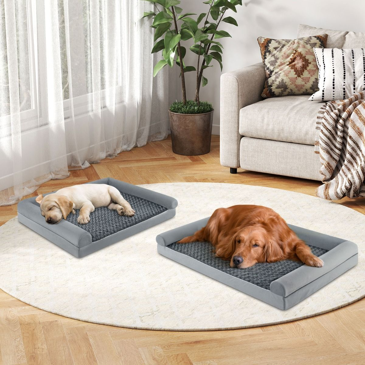 Cama ortopédica para perros xxl (135 cm)
