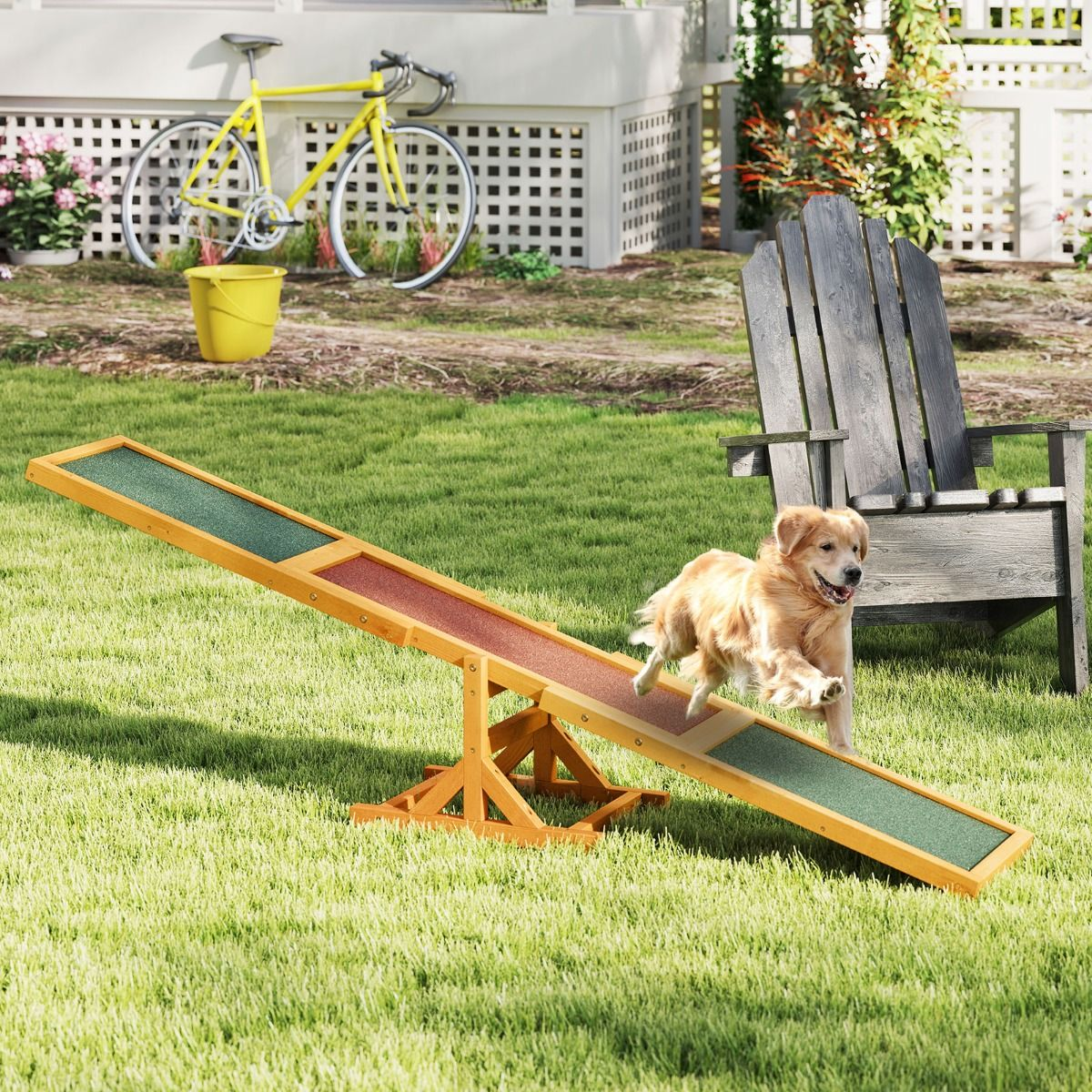 Balancín de agilidad para perros