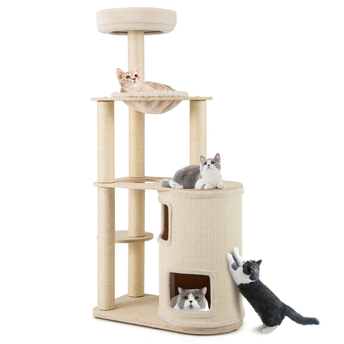 Árbol para gatos alto 151 cm - Imagen 11