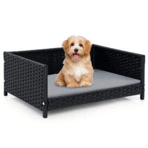 Sofá cama para mascotas elevado