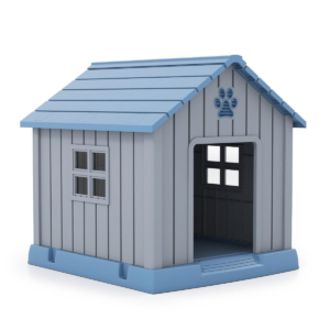 Casa De Plástico Para Perros Impermeable Y Aislada Con Ventilaciones
